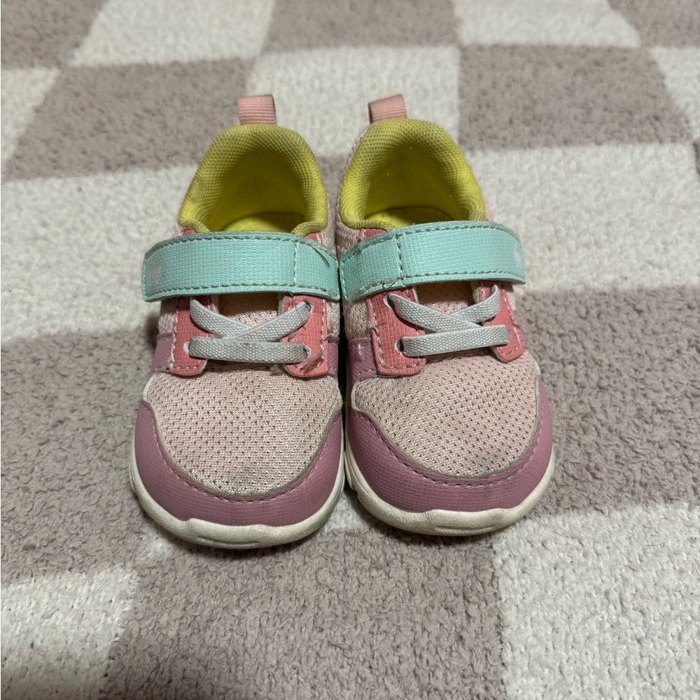 See Kai Run Pastel Pink and Mint Sneakers